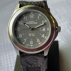 Timex Men's Expedition Metal Field Watch Indiglo